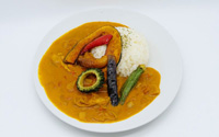 バターチキンカレー(白米) BUTTER CHICKEN CURRY(WHITE RICE)