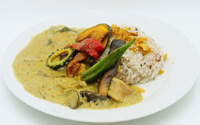 グリーンカレー(白米) GREEN CURRY(WHITE RICE)